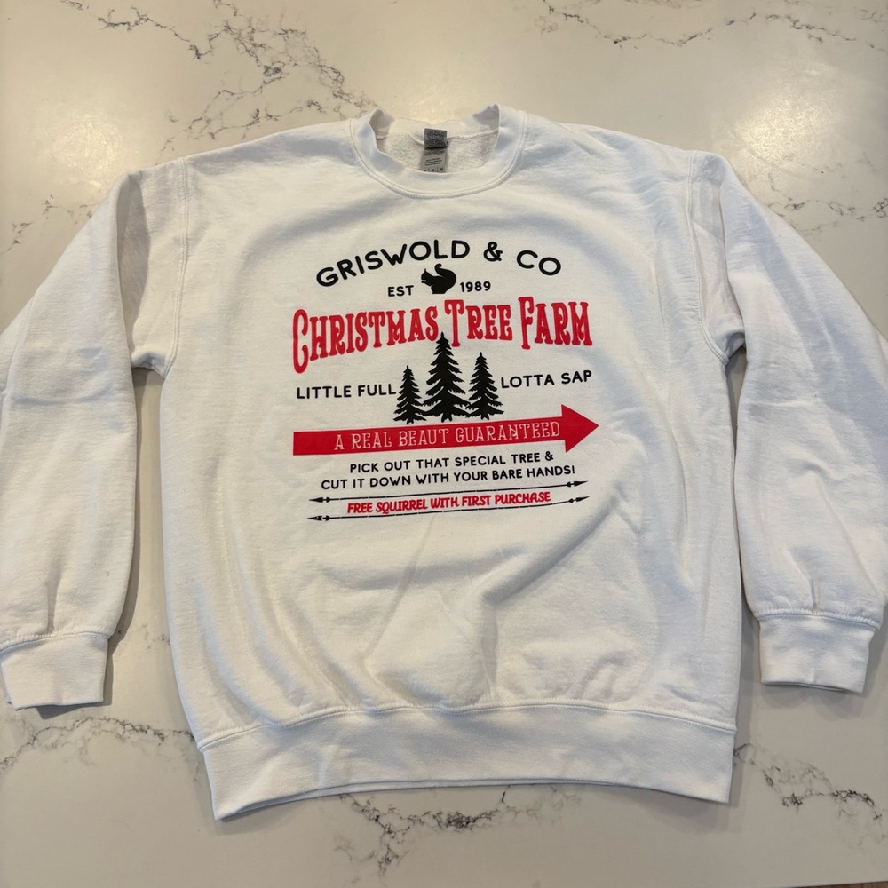 National Lampoons Christmas Vacation Griswold Crewneck Sweatshirt Unisex Medium